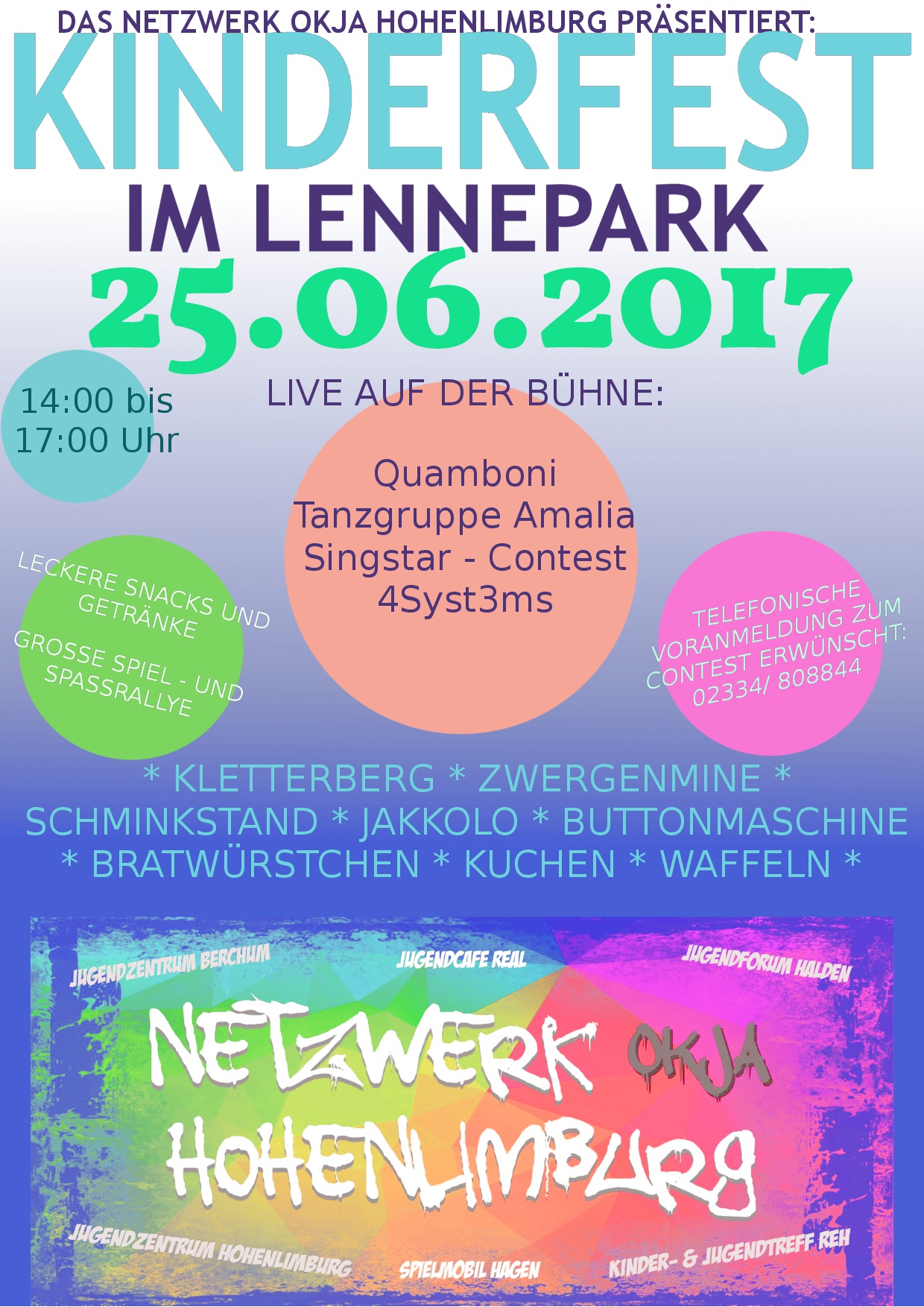 Kinderfest im Lennepark Hohenlimburg