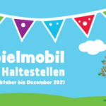 Spielmobil Haltestelle an der Grundschule Astrid Lindgren