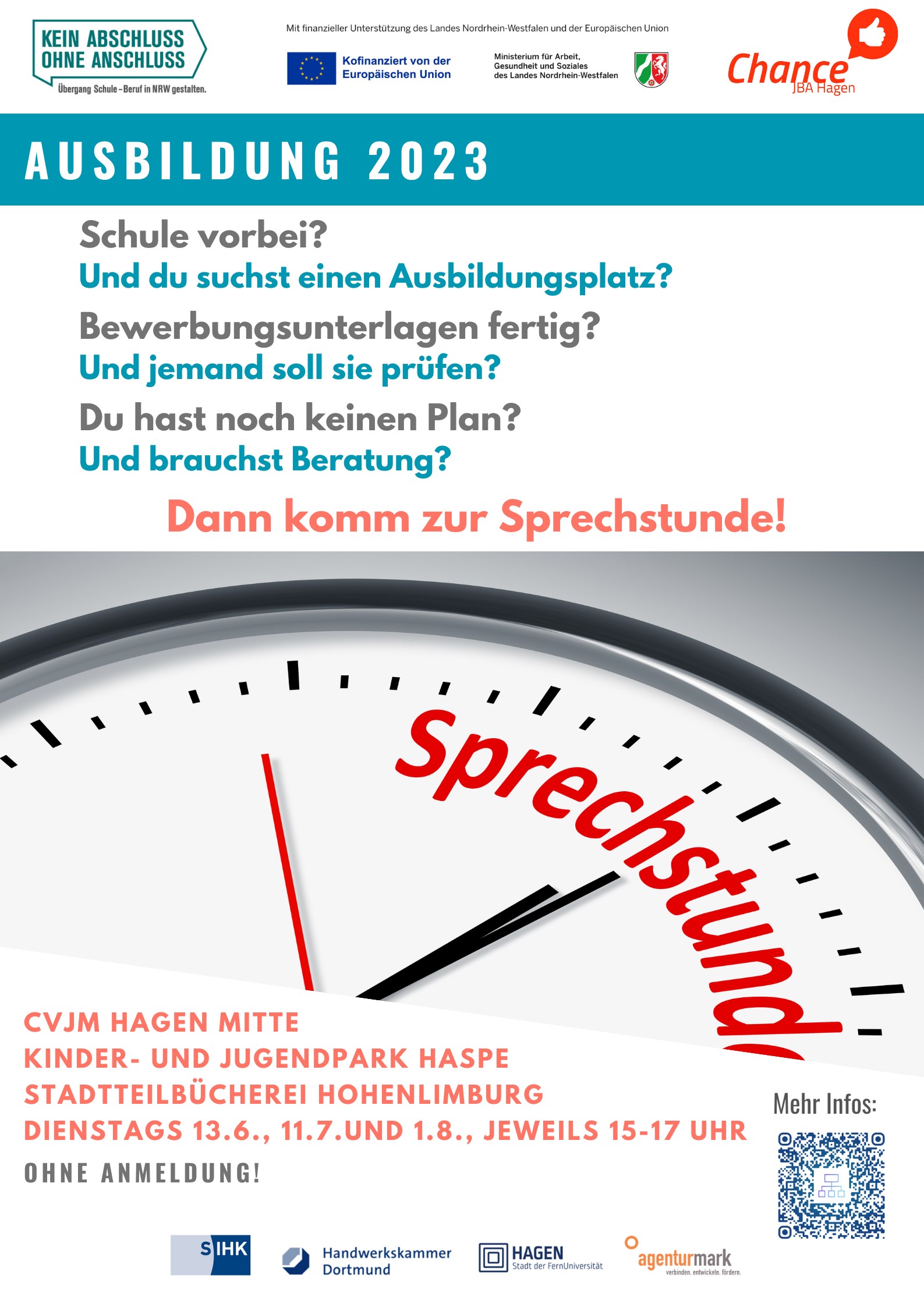 Ausbildung 2023 Sprechstunde