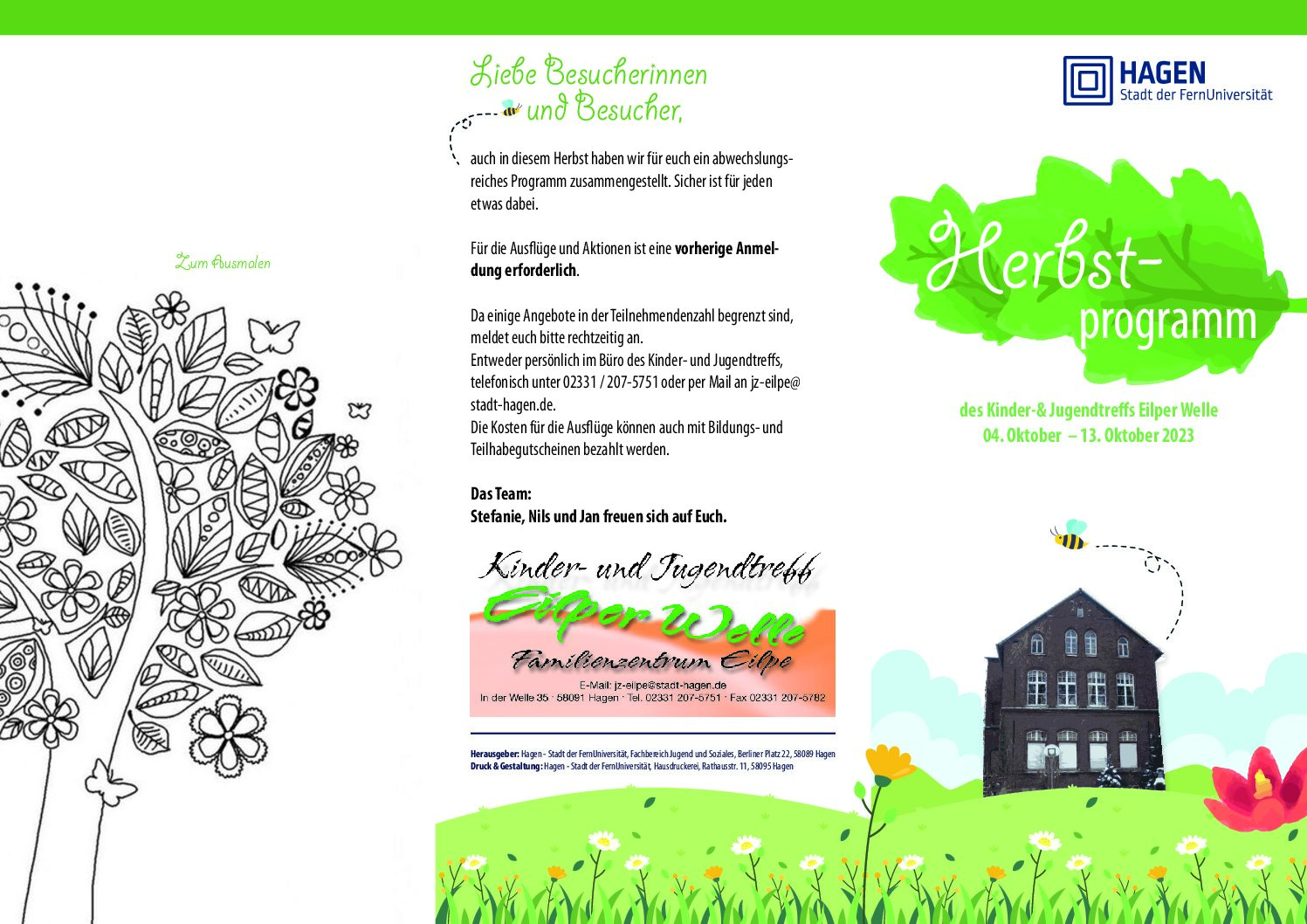 Herbstferienprogramm Eilper Welle