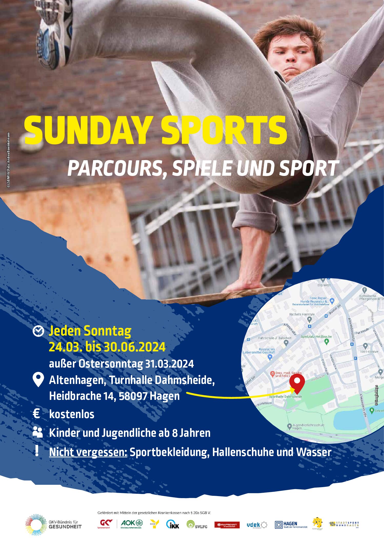 Sunday Sports - PARCOURS, SPIELE UND SPORT