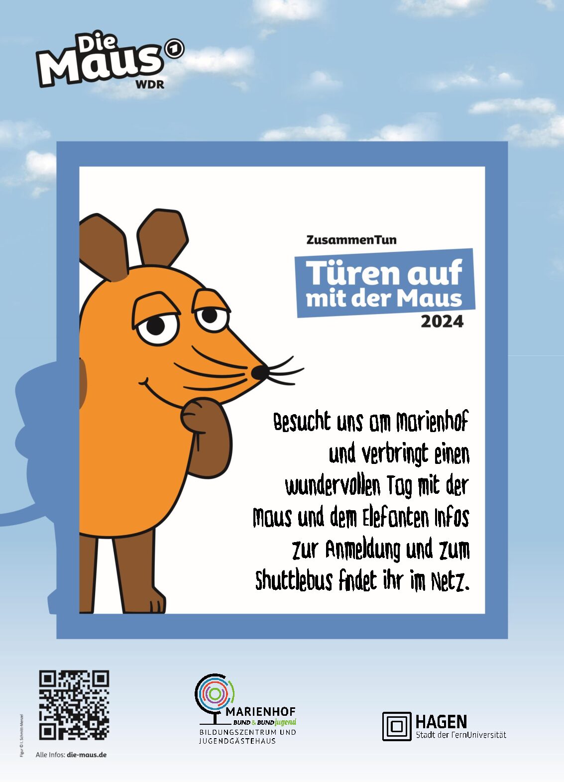 Tag der offenen Tür mit der Maus im Marienhof (7-12 J.)