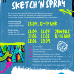 Wall & Paper Sketch´n Spray 2025 (Graffiti-Workshop) für Jugendliche